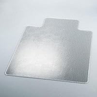 Rubbermaid 22620 46 by 60-Inch Diamond Chair Mat for All Pile Carpet, Clear