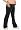 Women's Lauren Kiyomi Black Trousers (Maternity) - More Colors Available, S, Black
