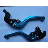 03-06 Honda CBR 600rr Brake Clutch Levers 600 Rr Blue Motor-041 