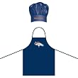 Denver Broncos NFL Barbeque Apron and Chef's Hat