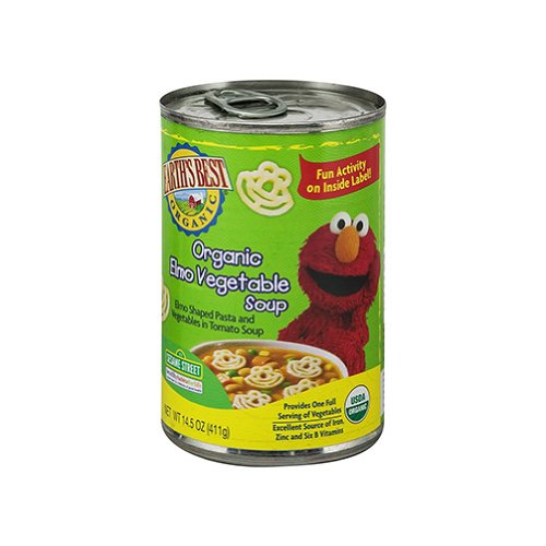 Earth's Best Baby Foods Elmo Vegetable, 14.5-Ounce (Pack of 12)