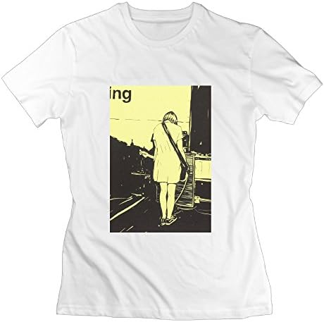 Guitar Girl Women's Crewneck Lots Of Room Short T-Shirt