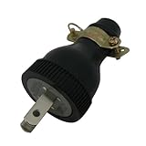 ゴムプラグ 15A 125V 2芯 SP-1111P/コンセント/電源プラグ【スズキット】