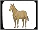 Decorated Mouse Pad with domesticated, domestic, horse, equine, livestock, stallion, animal, sto