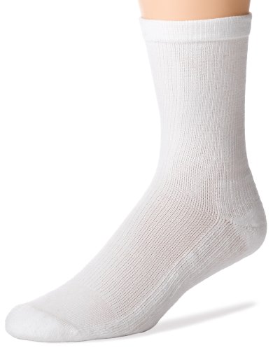 Futuro Therapeutic Diabetic Socks for Men and Women, Medium White, 1-Pair