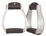 Royal King Aluminum Engraved Show Stirrup