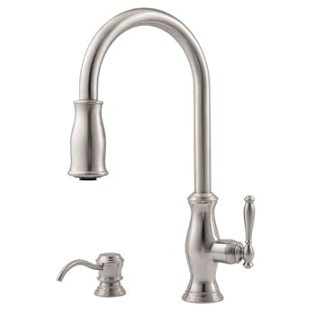 Pfister T529-TMS Hanover PullDown Kitchen Pull Out Spray Faucet