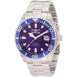 Invicta Men's 0997 Pro Diver Automatic Blue Dial Stainless Steel Watch (Watch)