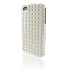 SmallWorks BrickCase for iPhone 4 (White)