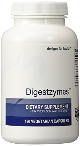 Designs For Health Digestzymes Capsules, 180 Count