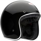Bell Solid Limited Edition Custom 500 Harley Touring Motorcycle Helmet - Black / X-Large