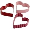 Wilton 3 Piece Hearts Cutter Set