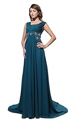 Charmeuse/Chiffon/Silk Floor Length Sleeveless Evening Dress 