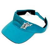 VISOR HAT MLB DOTTED FLORIDA MARLINS GREEN AQUA COTTON
