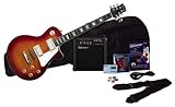 Electric Guitars item: Silvertone SSL3 Electric Guitar Pack, Cherry Sunburst