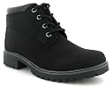 Surge "Venus" Ladies Lace Up Ankle Boot - Black