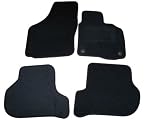 Sakura Car Mats in Black for Skoda Octavia (Fits 2008 to 2011 Models)