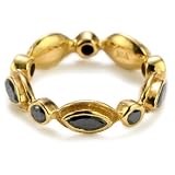MELINDA MARIA Gwyneth Collection Black Onyx Ri