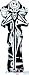 Jack Skellington Lifesize 6 Foot Tall Glow in the Dark Inflatable from Tim Burton's Nightmare Before Christmas