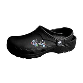 AnyWears DOCII-BFW-8 Doc II Out of Control Injected Unisex Clog - Size 8