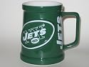 NEW YORK JETS 26 oz. Team Logo Sculpted COFFEE MEGA MUG