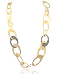 Joanna Laura Constantine "Vintage Collection" Two-Tone Multi-Link Necklace, 21"