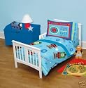 THOMAS TRAIN 4pc TODDLER BEDDING SET, New, Boy, Crib, Comforter