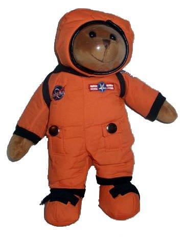 Astronaut Bear, Orange
