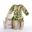 Baby Aspen "Big Dreamzzz" Baby Camo Two-Piece Layette Set in "Backpack" Gift ...