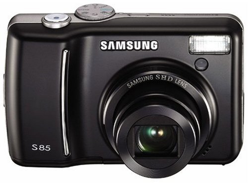 Samsung S85 Digitalkamera ( 8 Megapixel, 5-fach opt. Zoom, 2,5 Display) in schwarz