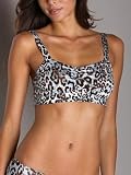Only Hearts Bralette Blue Leopard