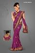Amla Pink Georgette Festival Wear Sari saree