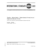 ISO 3801:1977, Textiles -- Woven fabrics -- Determination of mass per unit length and mass per unit area