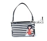 Chicaloca - My Life Style Tote Bag (Black) - Fashion Handbag for Young Adult