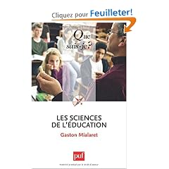 Les sciences de l'�ducation