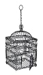 Victorian Bridcage, Large