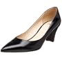 Joan & David Collection Women's Cyrus Mid Heel Pump,Black,7.5 M