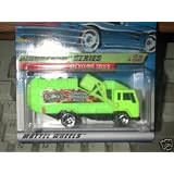 Mattel Hot Wheels 1998 1:64 Scale Biohazard Series #3 of 4 Yellow Recycling Truck Coll... by Mattel