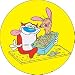 Search : Ren and Stimpy Litter Box Button B-RS-0003