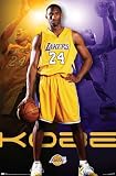 Los Angeles Lakers (Kobe Bryant Standing) Sports Poster Print - 24 X 36
