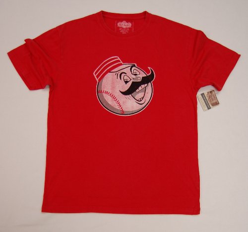 Cincinnati Reds Retro Logo T-Shirt By Red Jacket Size L