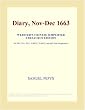 Diary, Nov-Dec 1663 (Webster's Chinese Simplified Thesaurus Edition)