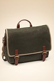 Pure Cotton Adjustable Strap Wax Dispatch Bag
