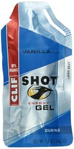 Clif Shot Gel, Vanilla, 1.2-Ounce Packets, 24 Count