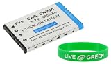 Young Micro NP-20 680mAh Li-Ion Battery Compatible with Casio Exilim EX-S500 5MP Digital Camera Gray