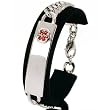 Medical ID Information Bracelet Sterling Silver 8 1/2"