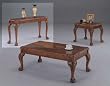 Ball & Claw Foot Design Sofa Table By Coaster Furniture