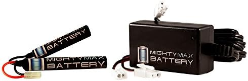 8.4V NiMH 1600mAh Mini Butterfly Battery Pack + 8V Smart Charger - Mighty Max Battery brand product