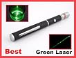 50mW Green Laser Pointer with Black Rubber Finish High Powered Diode