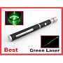 Professional High Powered Green Laser Pointer Silver Pointing Device Pen
